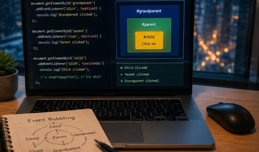 Write Clean Codes Knowing What Is Event Bubbling JavaScript