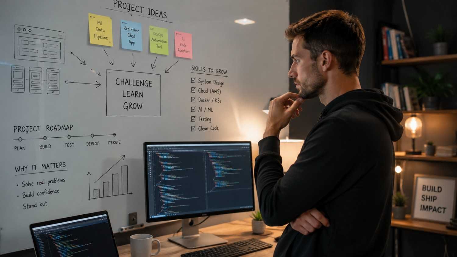 Choose Projects That Stretch Your Skills