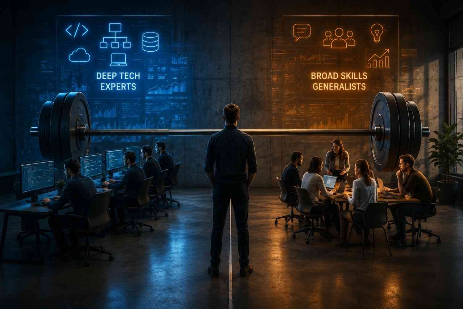 The Barbell Effect Is Changing Hiring
