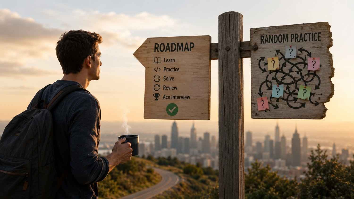 Why a Roadmap Beats Random Practice